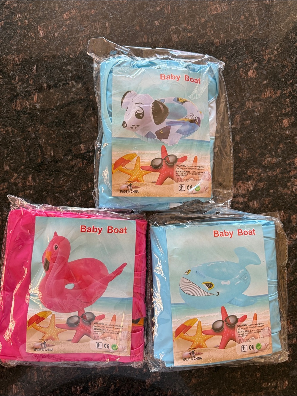 Inflatable Baby Boat Float Pack